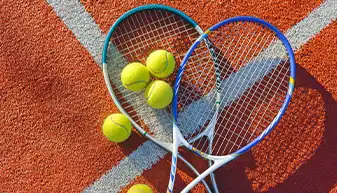 professional-grade tennis rackets, balls, and other gear in Dubai